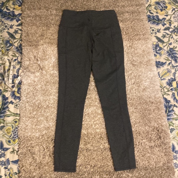 Sketchers Leggings Yoga Pants Sz Small, Heather Charcoal Grey, NWT - Picture 7 of 12